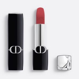 100 Dude look Rouge Dior Couture Color - Hydrating & Long-lasting lipstick -100 Velvet, Satin & New Veil Finishes (WH3)