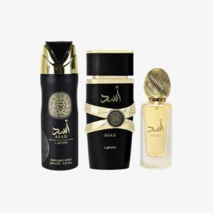 Asad Set 3 PIEZAS 100ML + 200ML DEO + 50ML HAIRMIST (WH1)