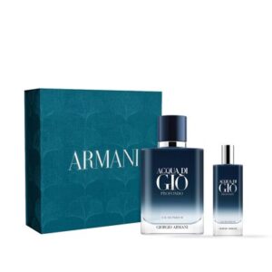 Armani Beauty Acqua di Giò Profondo Eau de Parfum 2-Piece Cologne Gift Set (WH3)