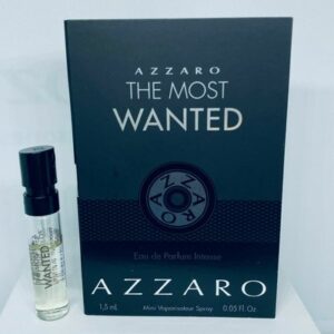 Azzaro The Most Wanted Men's Eau de Parfum Intense Sample Spray 1.5ml /0.05oz (WH3)