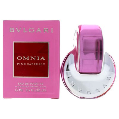 (MINI) BVLGARI Omnia Pink Sapphire by for Women -(15 ML 0.5 oz EDT) (WH3)