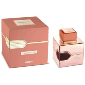 L' AVENTURE ROSE Women EDP - 100MI (3.30z) By AL HARAMAIN (WH2)