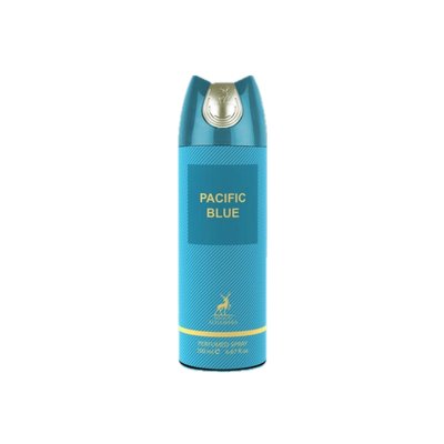 (12 PACK) PACIFIC BLUE MEN BODY SPRAY MAISON ALHAMBRA 200ML (WH2)