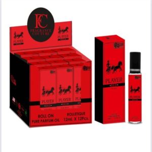 12 X PLAYER RED MEN 12 ML ROLL ON (WH2)