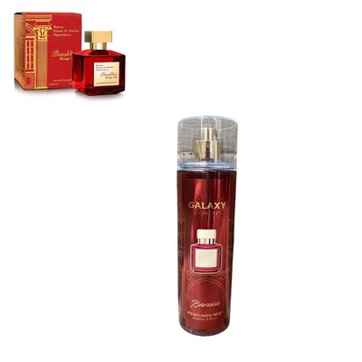 (12/48 PACK) GALAXY BARACA BODY MIST 250ML (WH2)