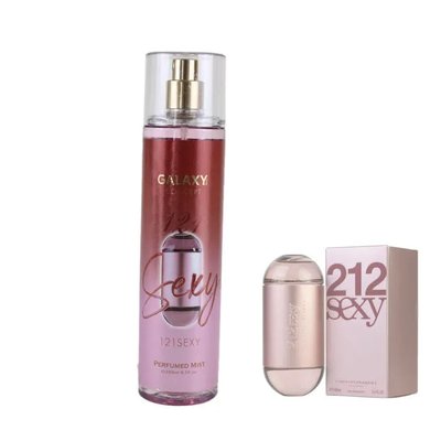 (12/48 PACK) GALAXY 121 SEXY BODY MIST 250ML (WH2)