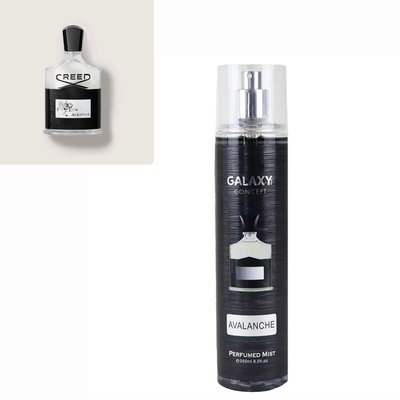 (12/48 PACK) GALAXY AVALANCHE BODY MIST 250ML (WH2)