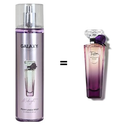(12/48 PACK) GALAXY MIDNIGHT BODY MIST 250ML (WH2)