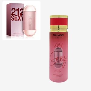(12/96 PACK) GALAXY 121 SEXY Women 200ML BODY SPRAY (WH2)