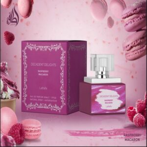 DECADENT DELIGHTS RASPBERRY MACARON WOMEN EDP - 50ML 1.7OZ BY LATTAFA (WH2)