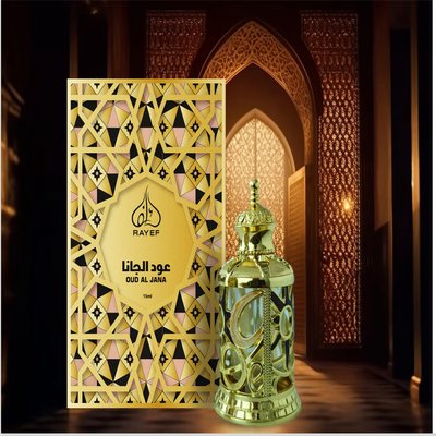 OUD AL JANA CONCENTRATED PERFUME ACEITE ( FUERTE AMADERADO ) (WH1)